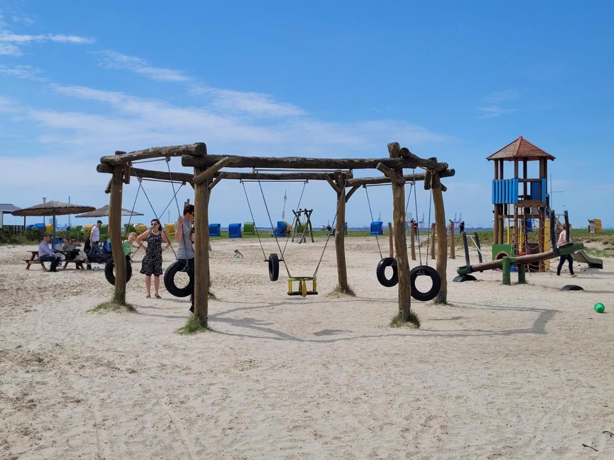 Ferienhaus Moewennest 18, Butjadingen, Tossens, Sauna, Strandkorb, Nordsee, 97Qm, 3 Schlafzimmer Εξωτερικό φωτογραφία