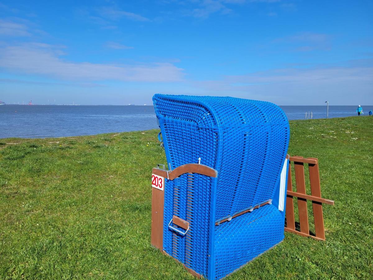 Ferienhaus Moewennest 18, Butjadingen, Tossens, Sauna, Strandkorb, Nordsee, 97Qm, 3 Schlafzimmer Εξωτερικό φωτογραφία
